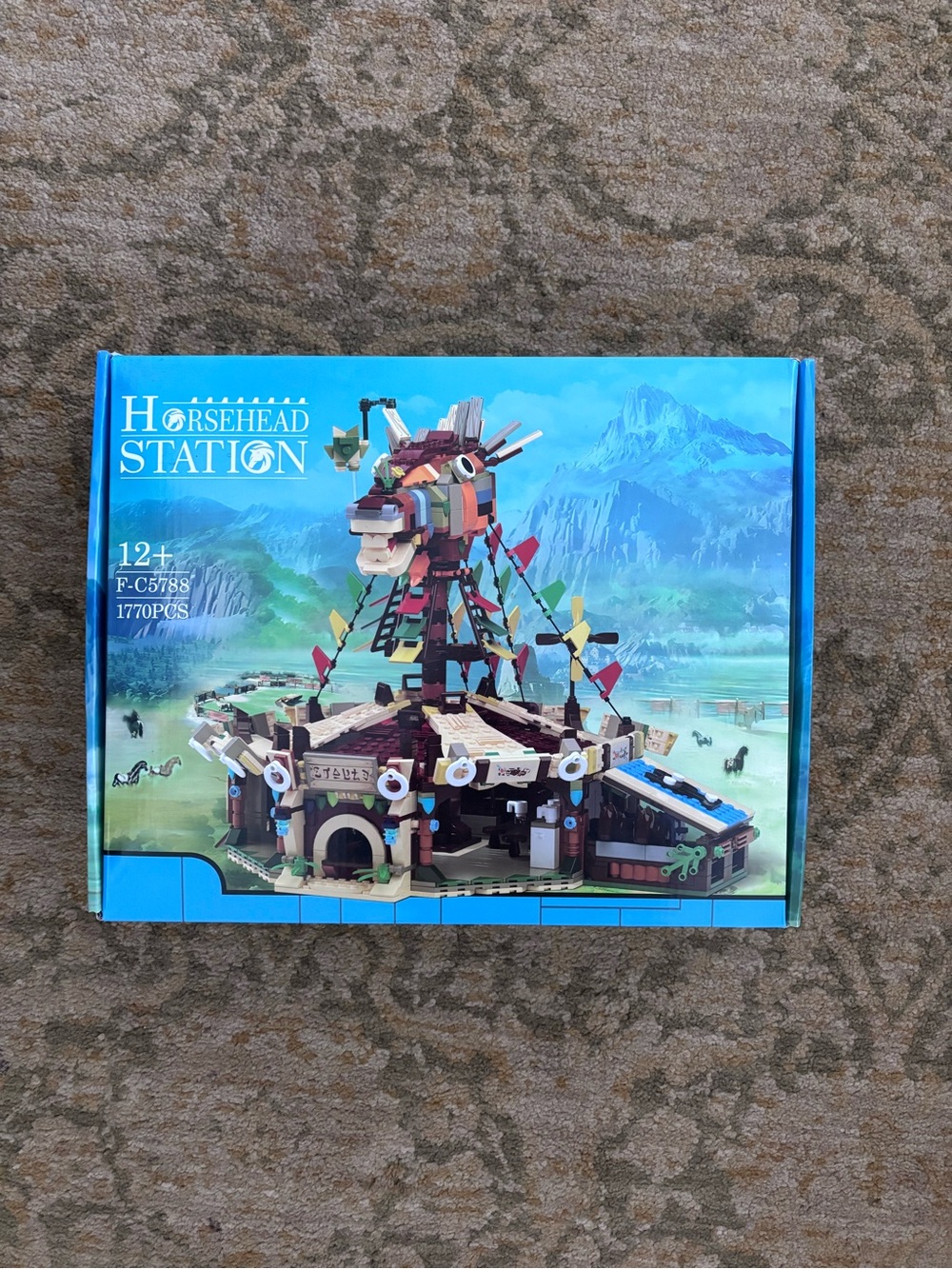 Zelda Horsehead Station Lego